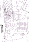 Map of Central Eastbourne, portrait view - click to enlarge