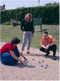 Petanque at Helen gardens