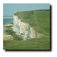 Chalk cliffs at Beachy Head